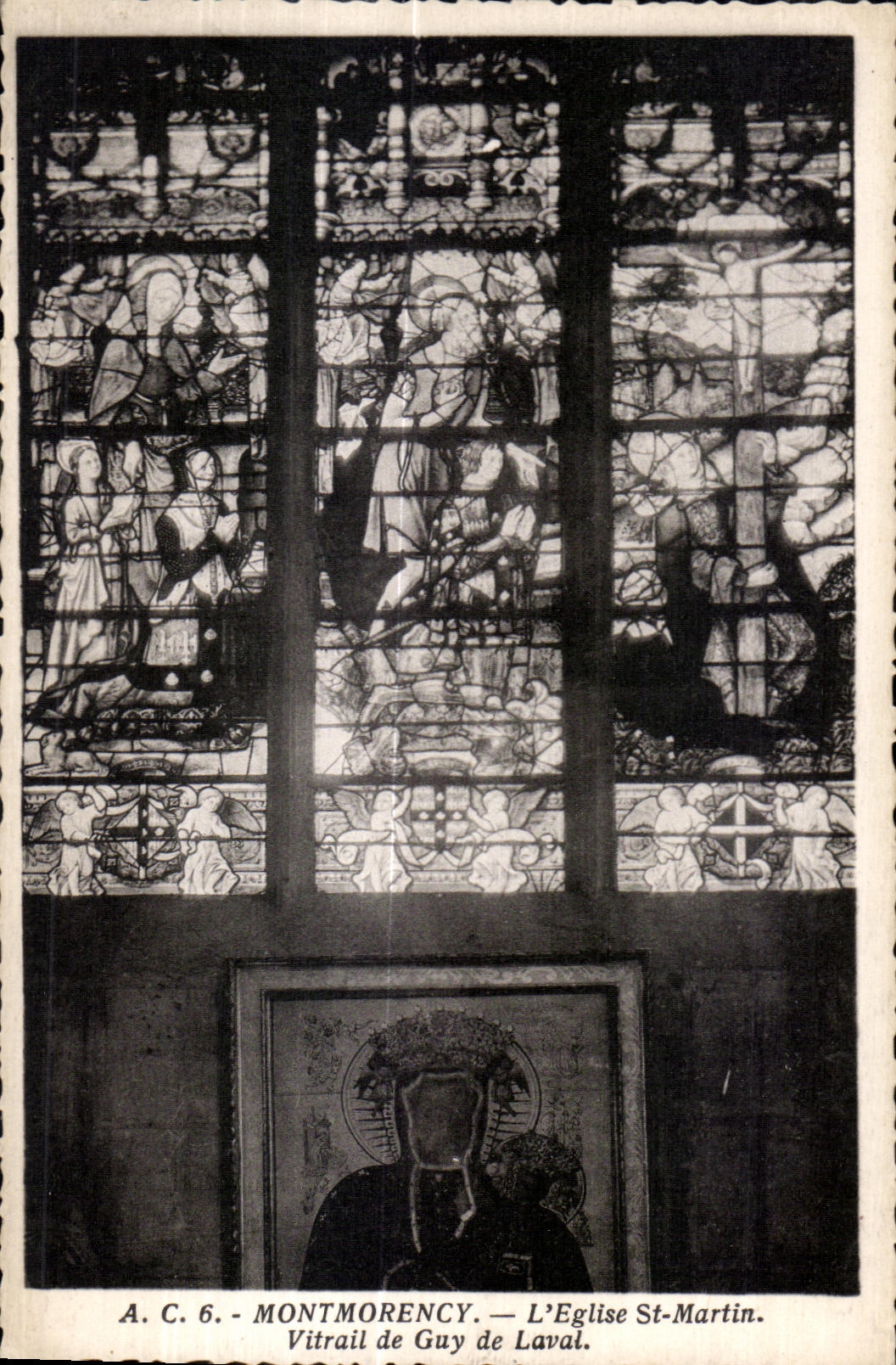 Montmorency — Vitrail de Guy de Laval — Église Saint-Martin
