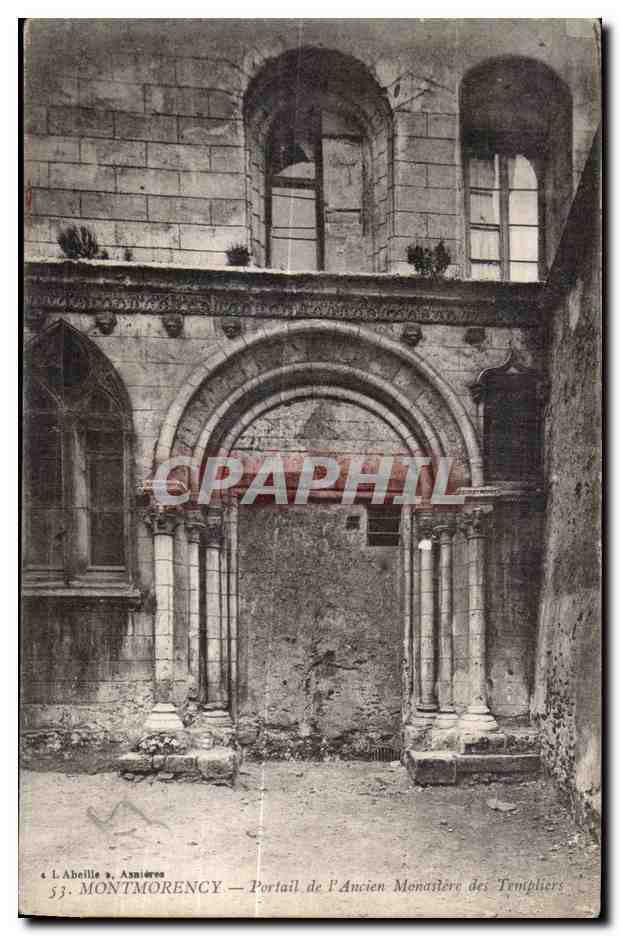 CPA Montmorency Portail de I Ancien Monartere des Trntpliers