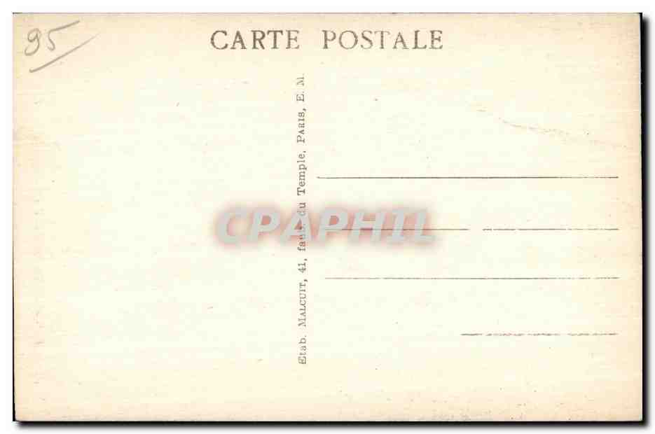 Montmorency - Un sous-bois — FM, n° 644 — Verso