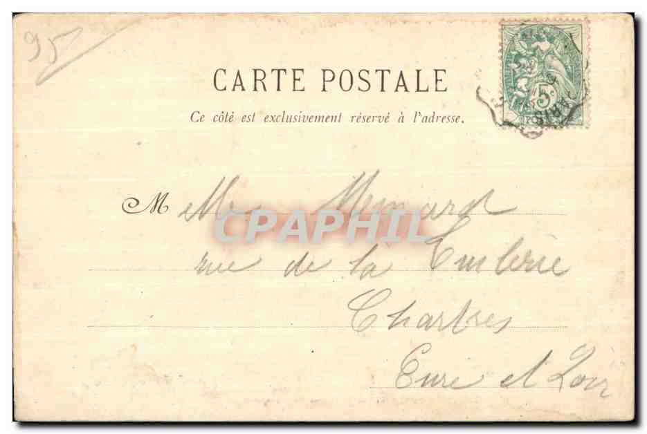Forêt de Montmorency — Le Chêne Mazurier — L. H. Montmorency — Rückseite