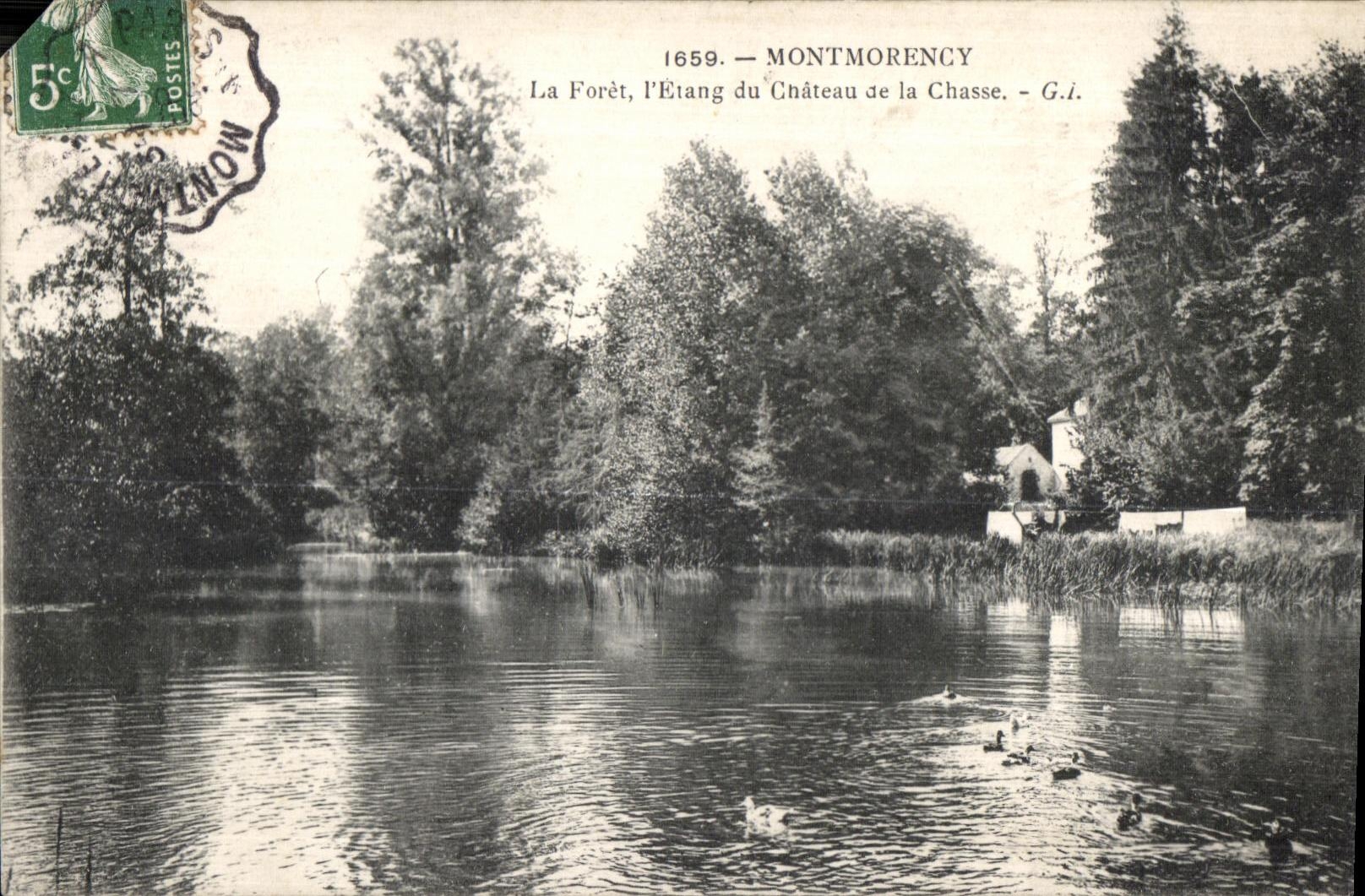 Montmorency — La Foresta, il Lago del Castello della Caccia — G.I.