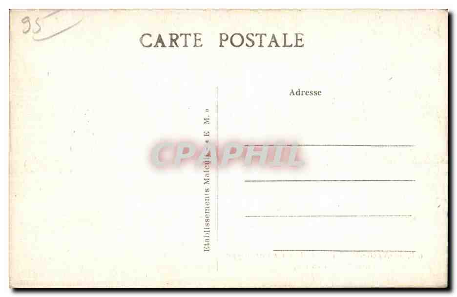 Montmorency — Entrée du Pdusllippe, 10, rue de l'Ermitage — E. M. — Verso