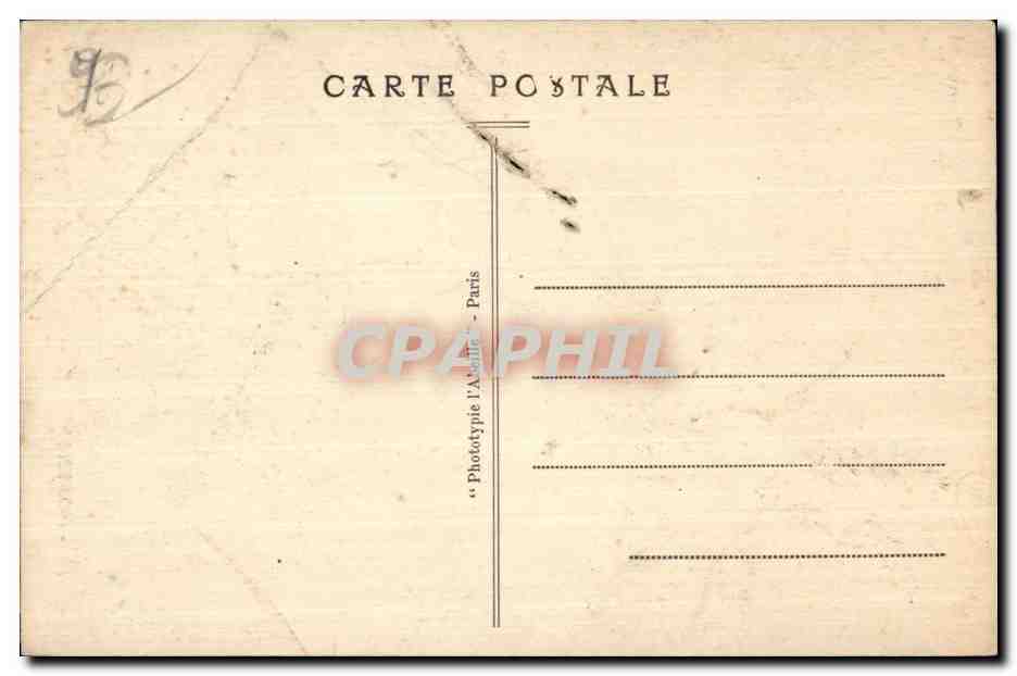 Montmorency — Monastère des Templiers. Les derniers Vestiges — Garnier & Lefebvre, n°14 — Verso