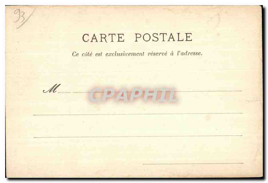 Montmorency — Portail latéral de l'Église — L'H.R., Paris, n°4 — Verso