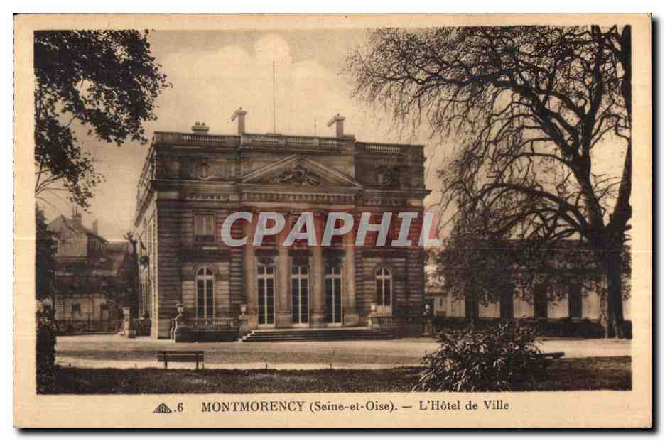 Montmorency (Seine-et-Oise) — L'Hôtel de Ville — C° des Arts Photographiques - Strasbourg