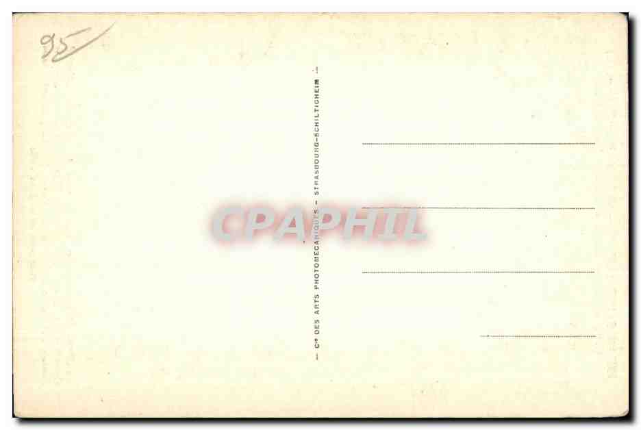 CPA Eglish Saint Martin Montmorency (S et-O) (XVI siecle) Vitrail d Anne De Montmorency — Back