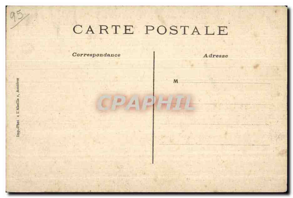 CPA Montmorency L Eglise au XVII e siecle — Rückseite