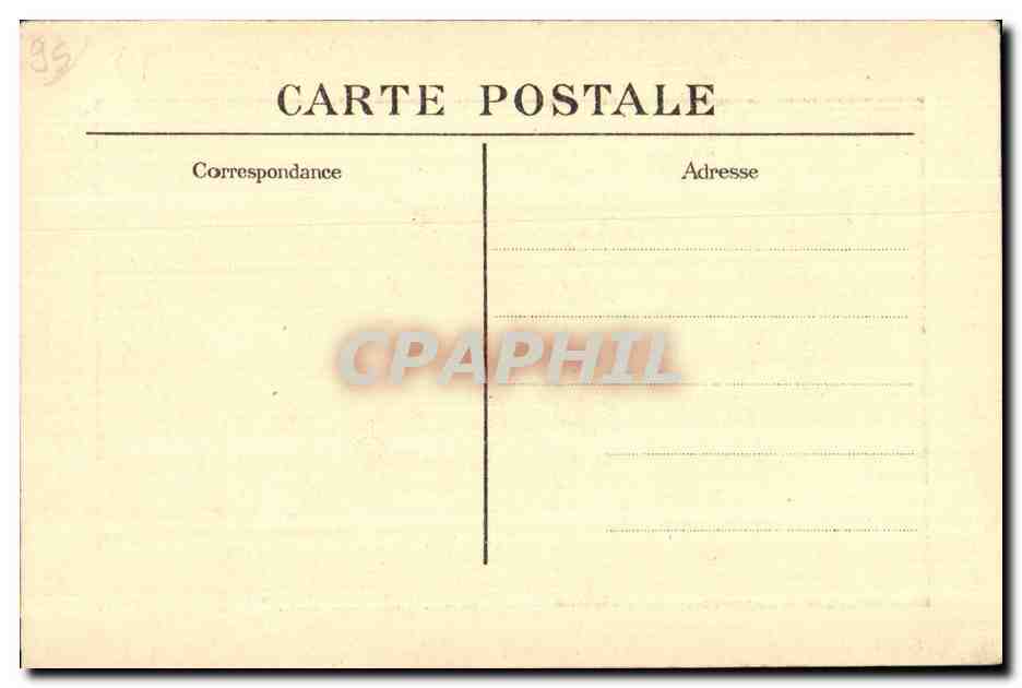 CPA Montsoult (S et O) Villa Bethanie — Back