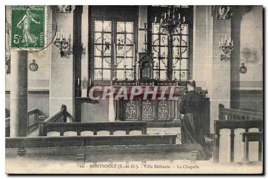 CPA Montsoult (S et O) Villa Bethanie La Chapelle