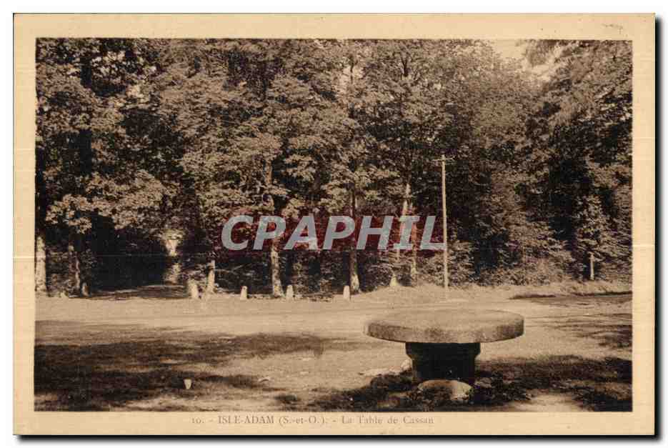 Isle-Adam (S.-et-O.) - La Table de Cassan — Édition Maravede Depostaire, n°10