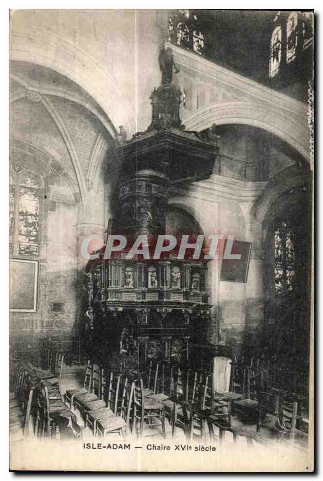 Isle-Adam — Predigerpult des 16. Jahrhunderts — Verlag Frémont