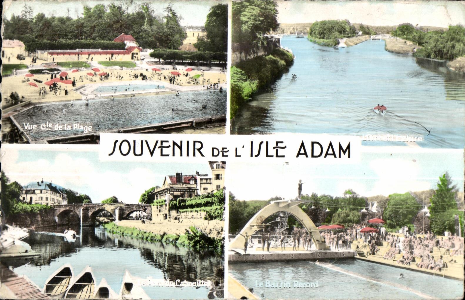 L'Isle Adam — Souvenir de l'Isle Adam — Édition Galignan, n°101