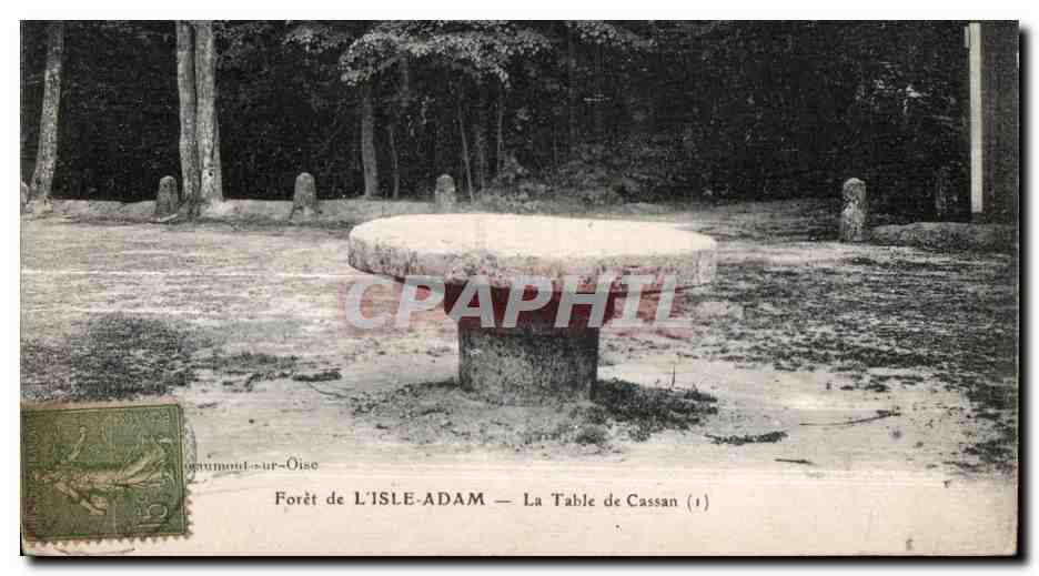 Forêt de L'Isle-Adam — La Table de Cassan (1)