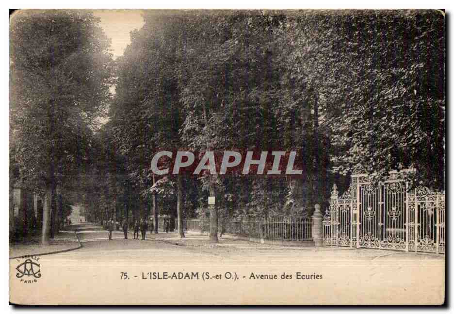 L'ISLE-ADAM (S.-et-O.) — Avenue des Ecuries — O. BELLE, Paris, n°75