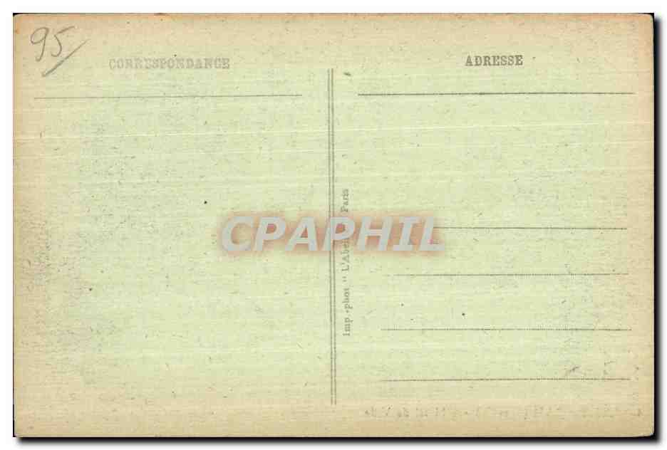 L'Isle-Adam (S.-et-O.) — L'Hôtel de Ville — Imp. phot. L'Albatros, Paris — Rückseite