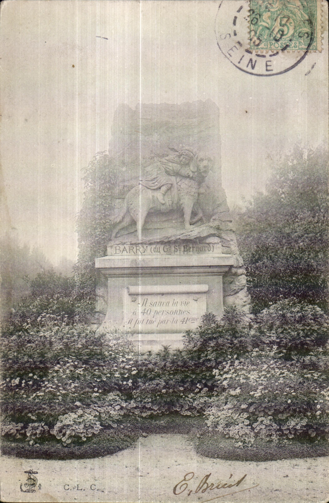Monument à Barry (du Général St Bernard) — C.L.C. — Éditeur C.L.C.
