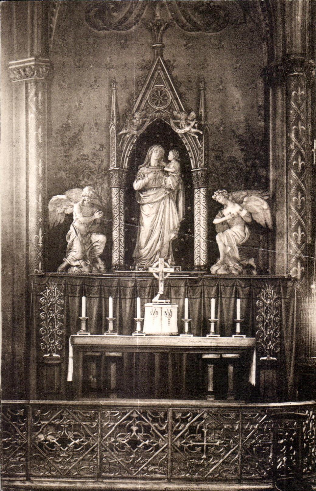 CPA Norte Dame des Vertus d Aubervilliers (Seine)