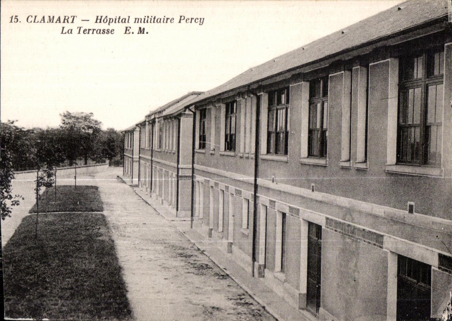 CPA Clamart Hopital militaire Percy La Terrasse