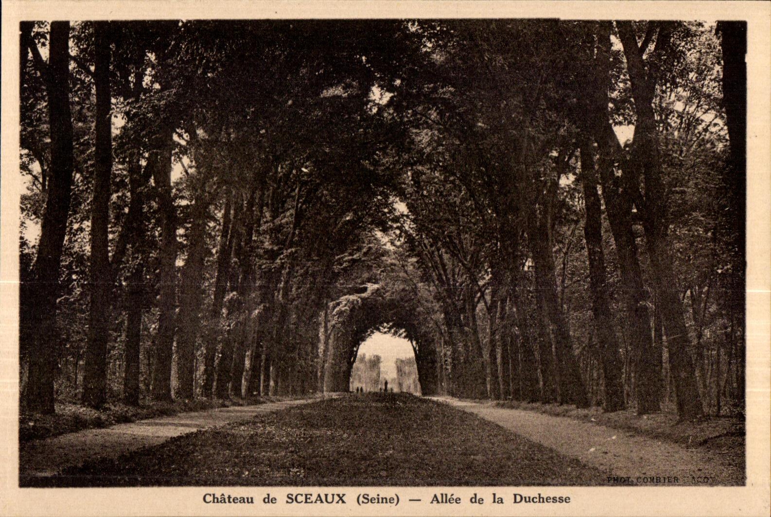 CPA Chateau de Sceaux (Seine) Allee de la Duchesse