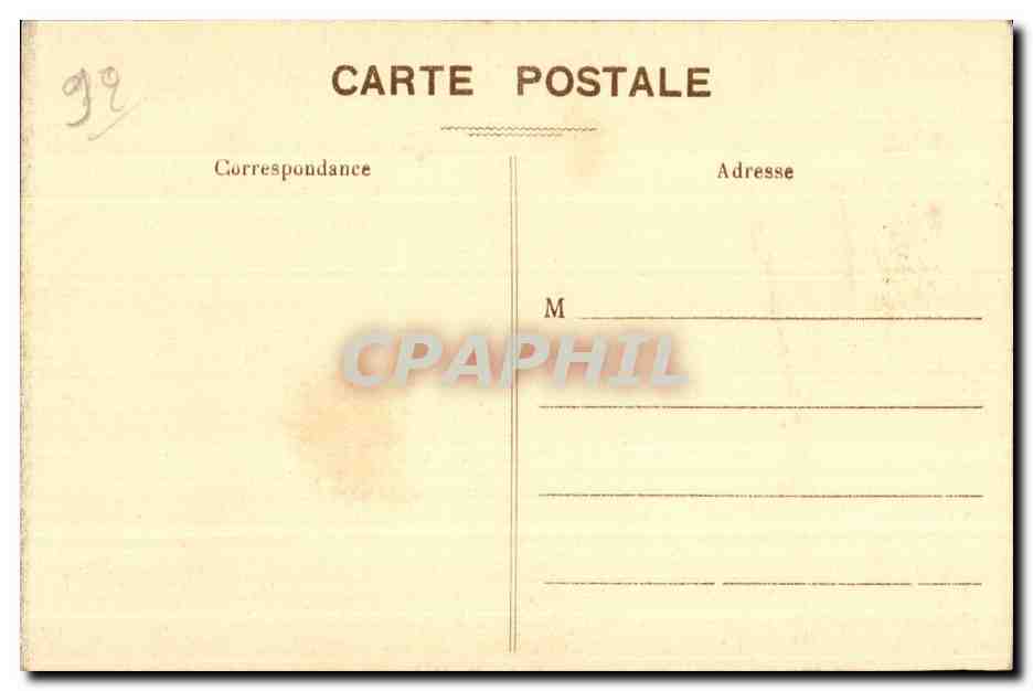 CPA Parc Saint Cloud  — Rückseite