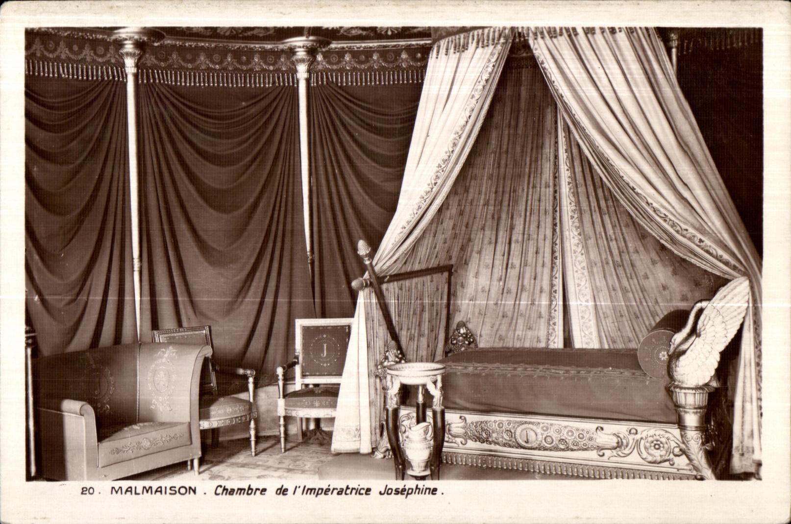 CPA Malmaison Chambre de l lperatrice Josephine