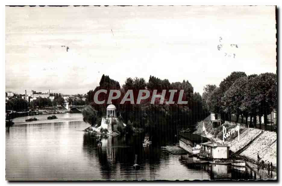 CPA Neuilly sur Seine Courbevoie La Seine Charmante
