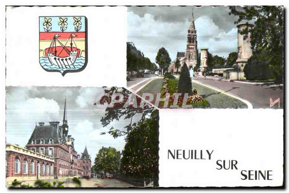 CPSM Neuilly Sur Seine L Eglise 
