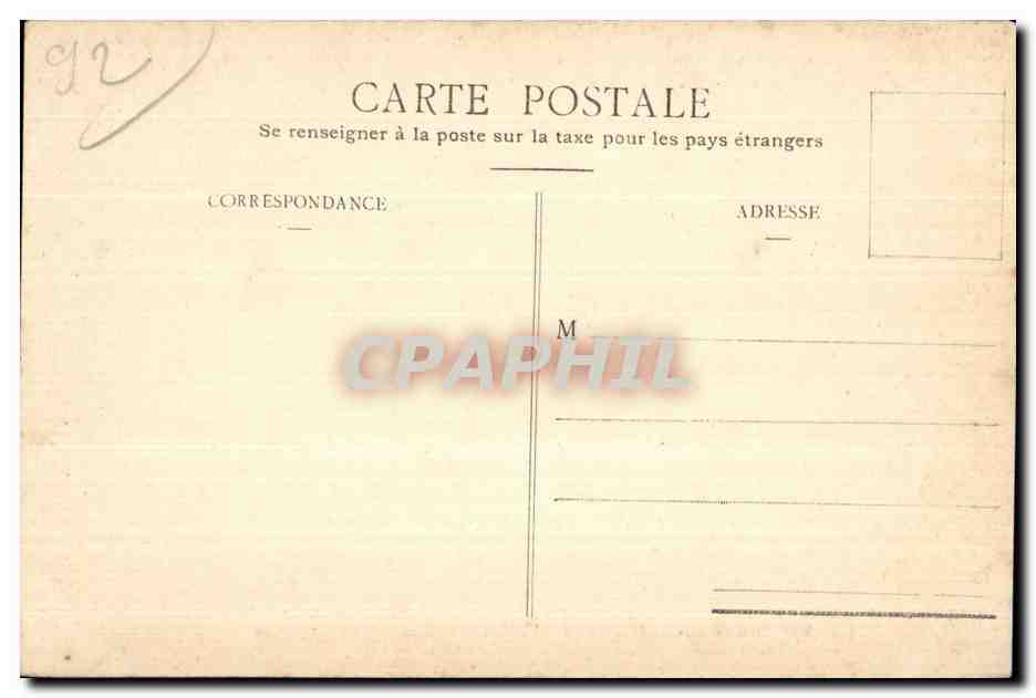 CPA Neuilly Sur Seine La Chapelle du due d Orleans — Rückseite