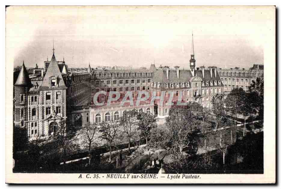 CPA Neuilly Sur Seine Lycee Pasteur