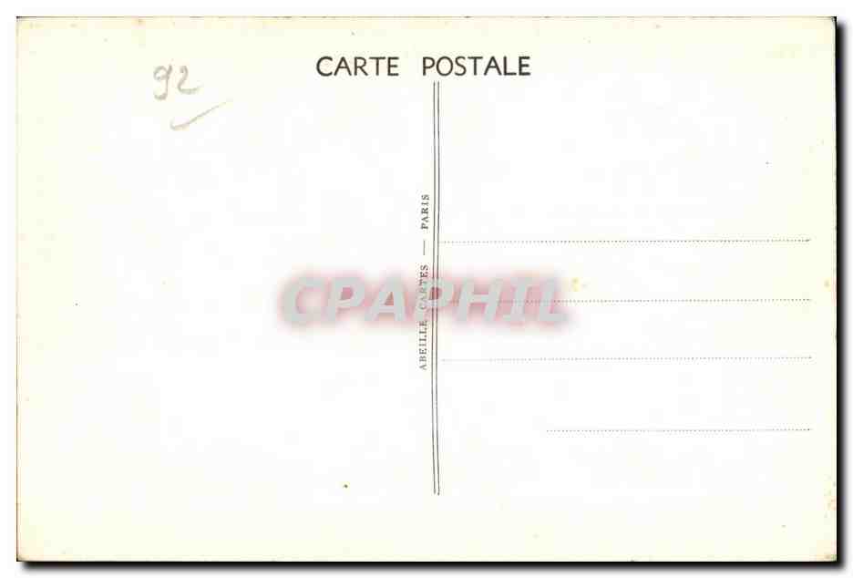 CPA Neuilly Sur Seine Panorama rore Paris Perspective de l Avenue du Roule — Rückseite