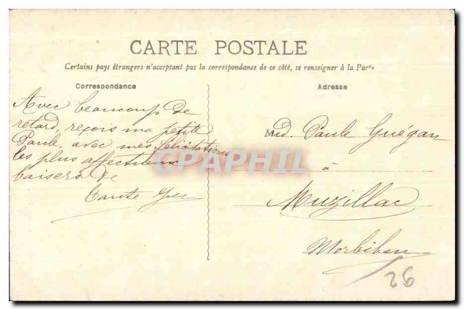 CPA Neuilly Sur Seine Eglise Saint Pierre — Rückseite