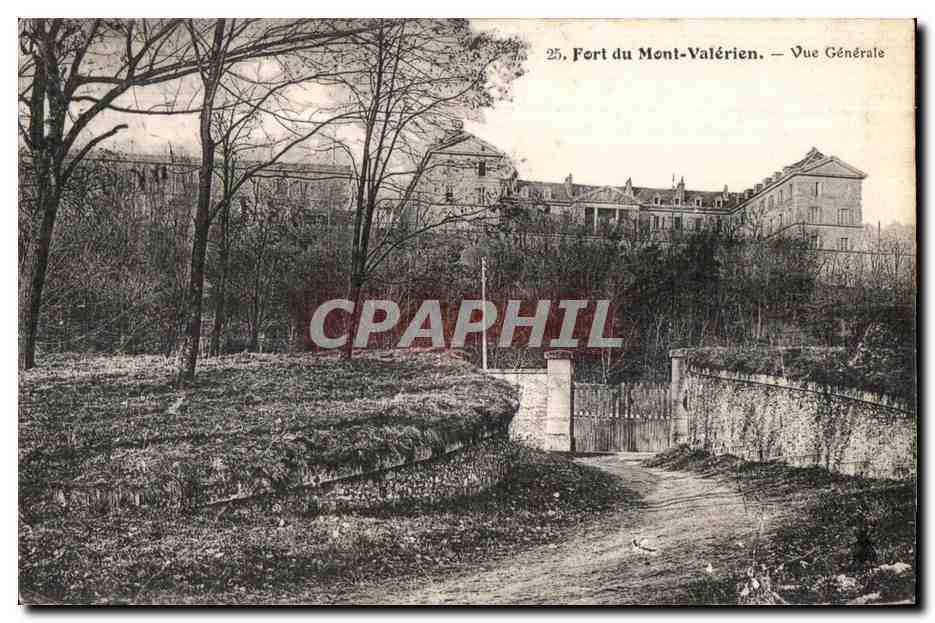CPA Fort du Mont Valerien Vue Generale