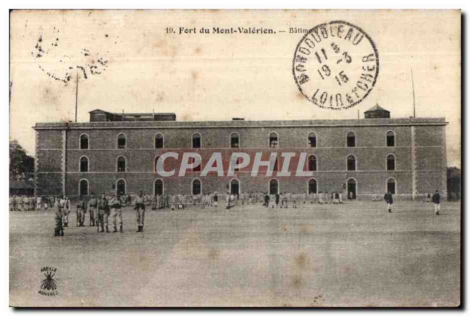 CPA Fort du Mont Valerien Batiment Militaria 