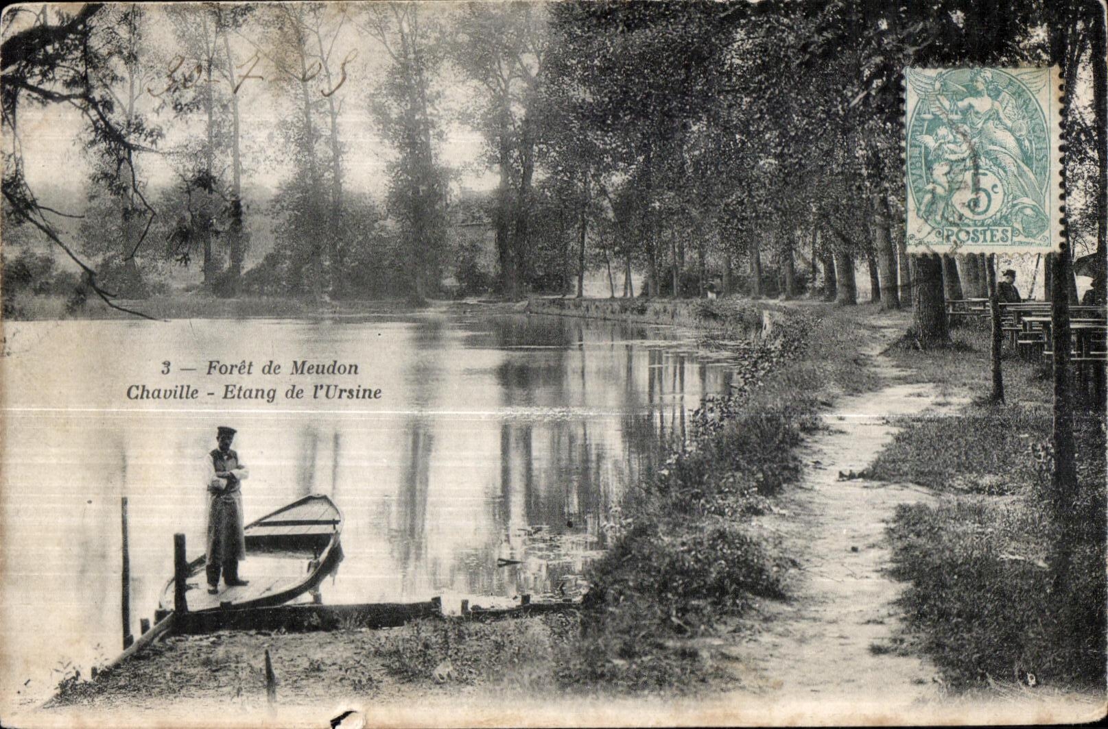 CPA Foret de Meudon Chaville Etang de l Ursine