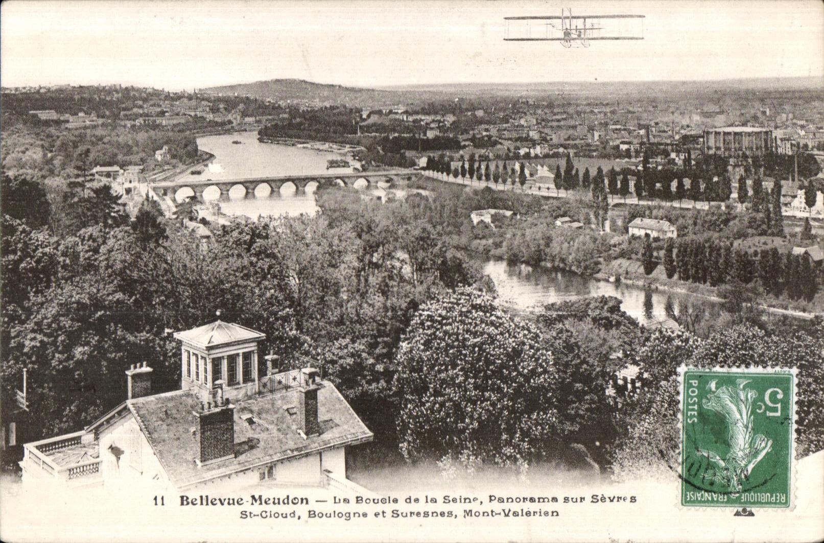 Bellevue-Meudon — La Boucle de la Seine, Panorama sur Sèvres