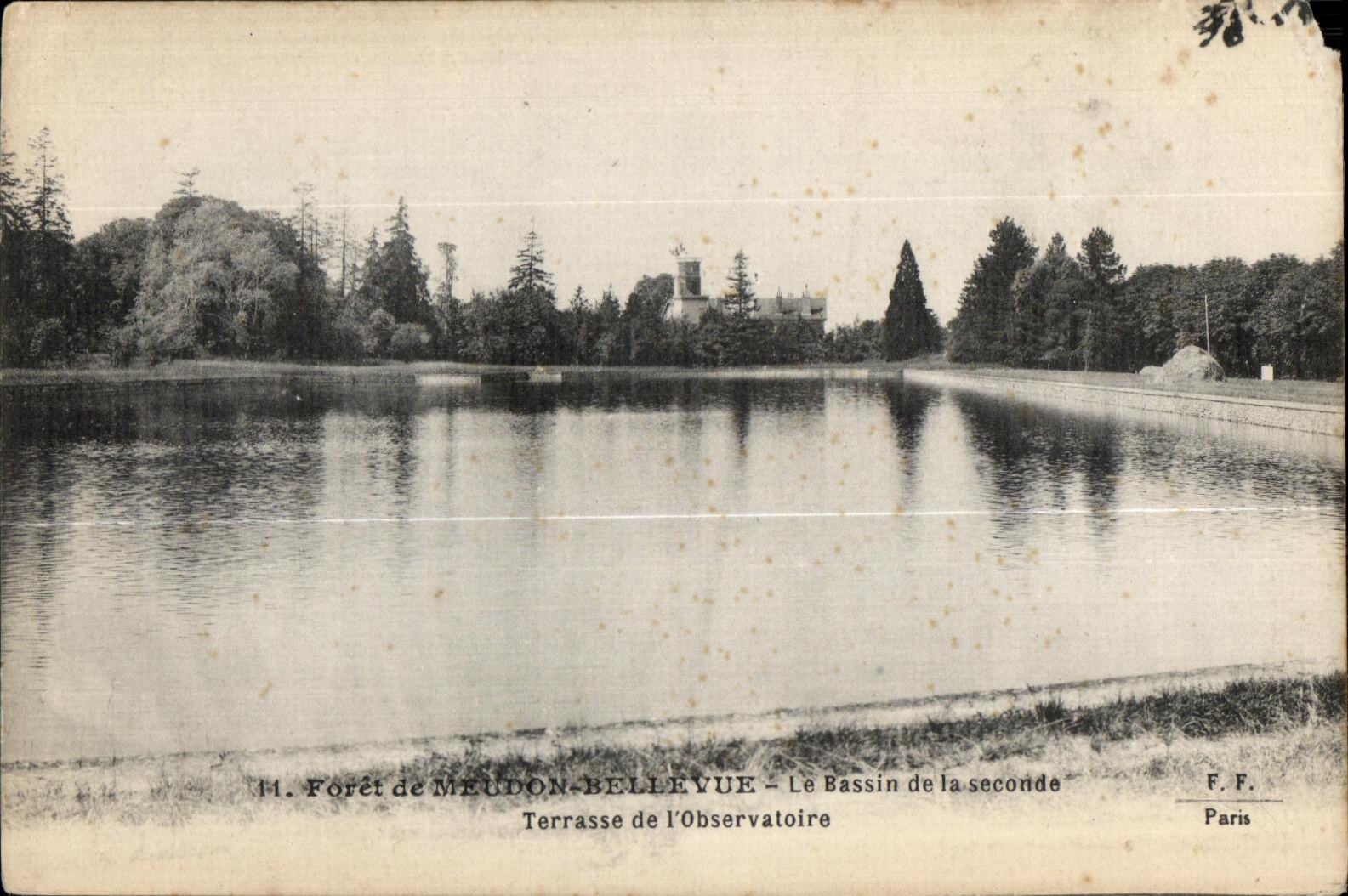 CPA Foret De Meudon Bellevue Le Bassin de la seconde 