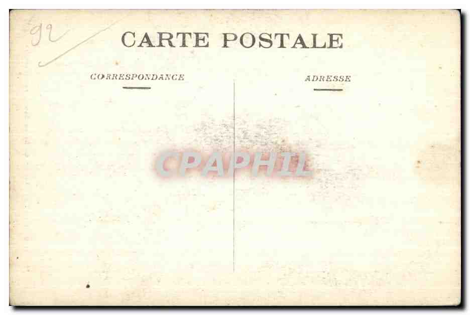 CPA Foret De Meudon Le Grand Cedre Sit Arbre Vert — Rückseite