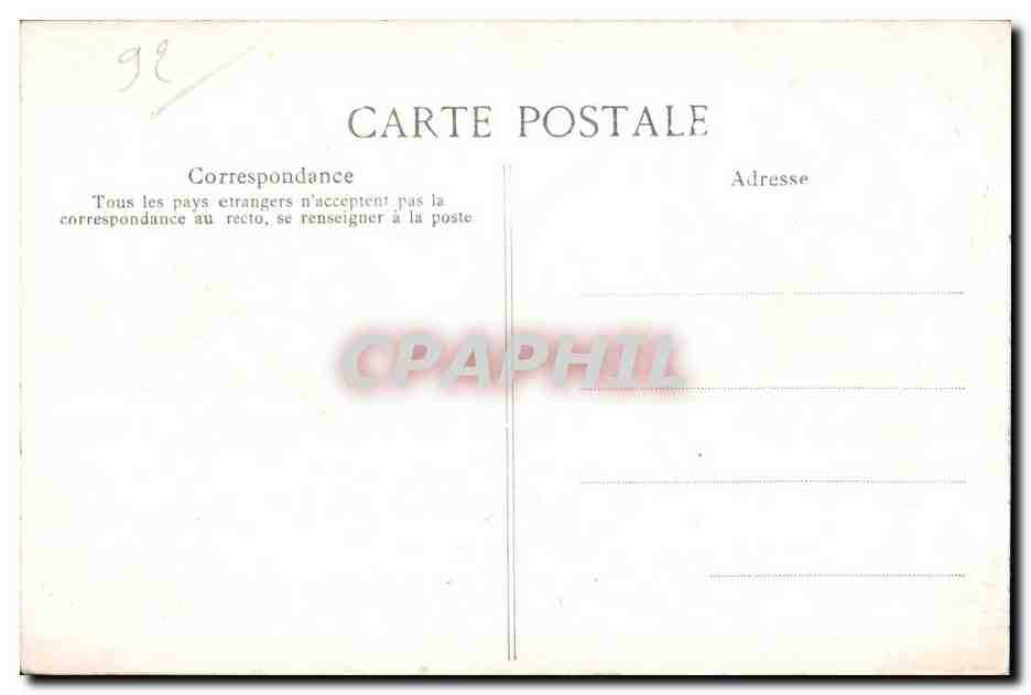 CPA Bas Meudon Bas Panorama sur la Seine Pris de Bas Meudon — Rückseite