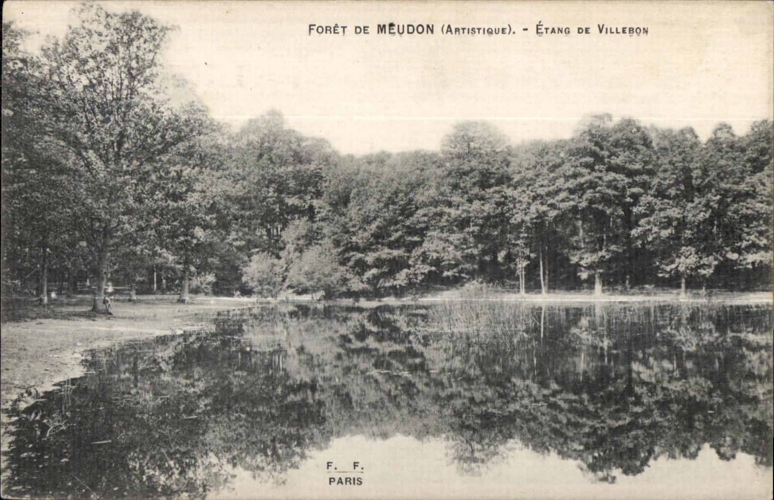 CPA Meudon Foret De Etang De Villebon