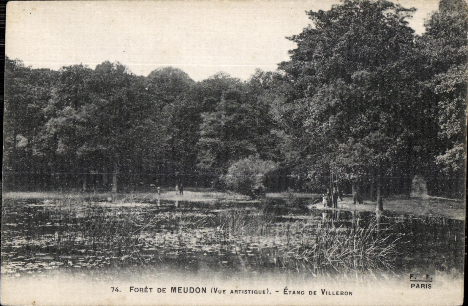 CPA Meudon Foret De Etang De Villebon