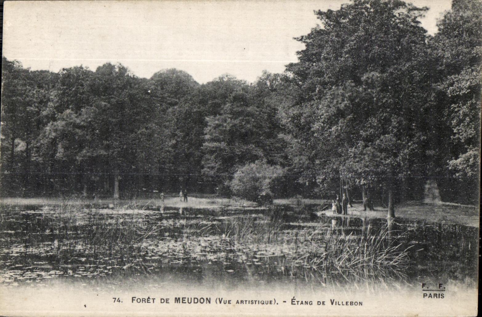 CPA Meudon Foret De Etang De Villebon