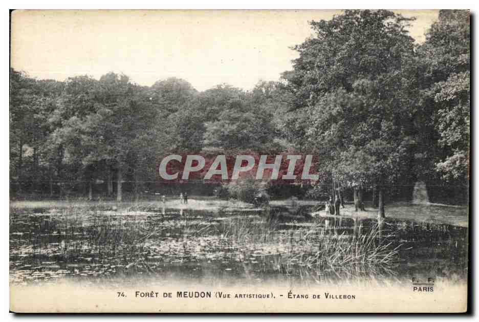 CPA Meudon Foret De Etang De Villebon