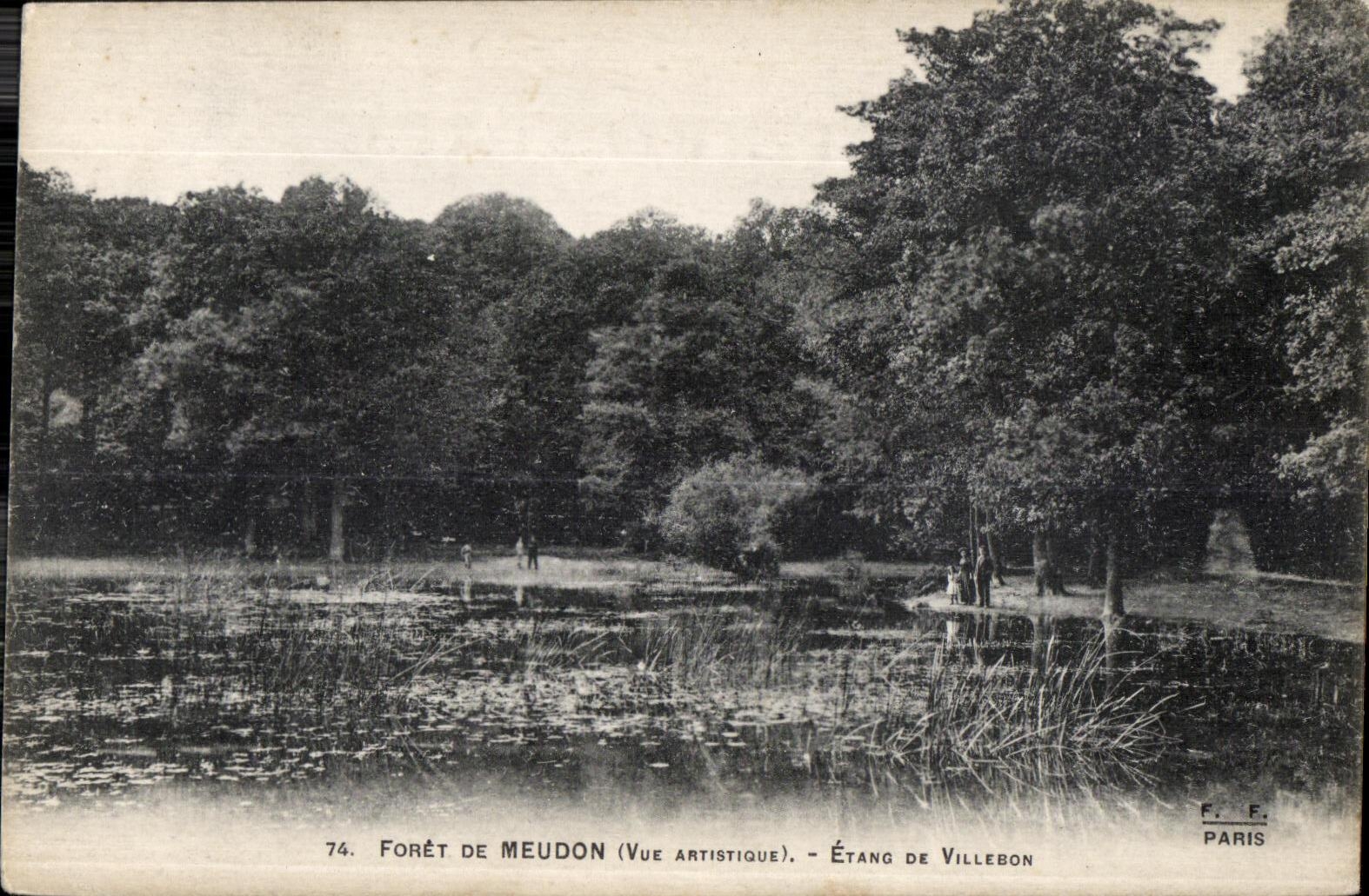 CPA Meudon Foret De Etang De Villebon