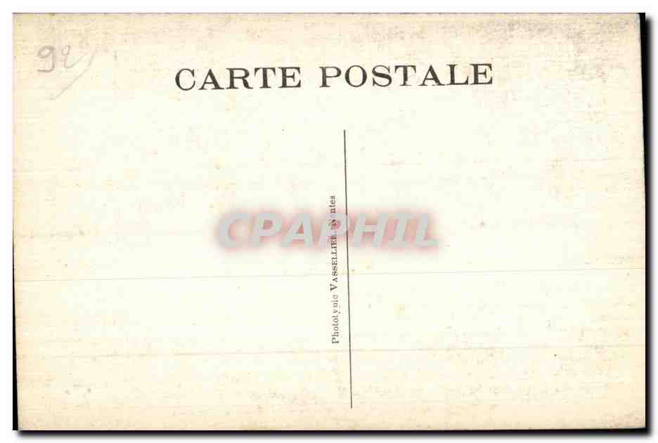 CPA Meudon Foret De Etang De Villebon — Rückseite