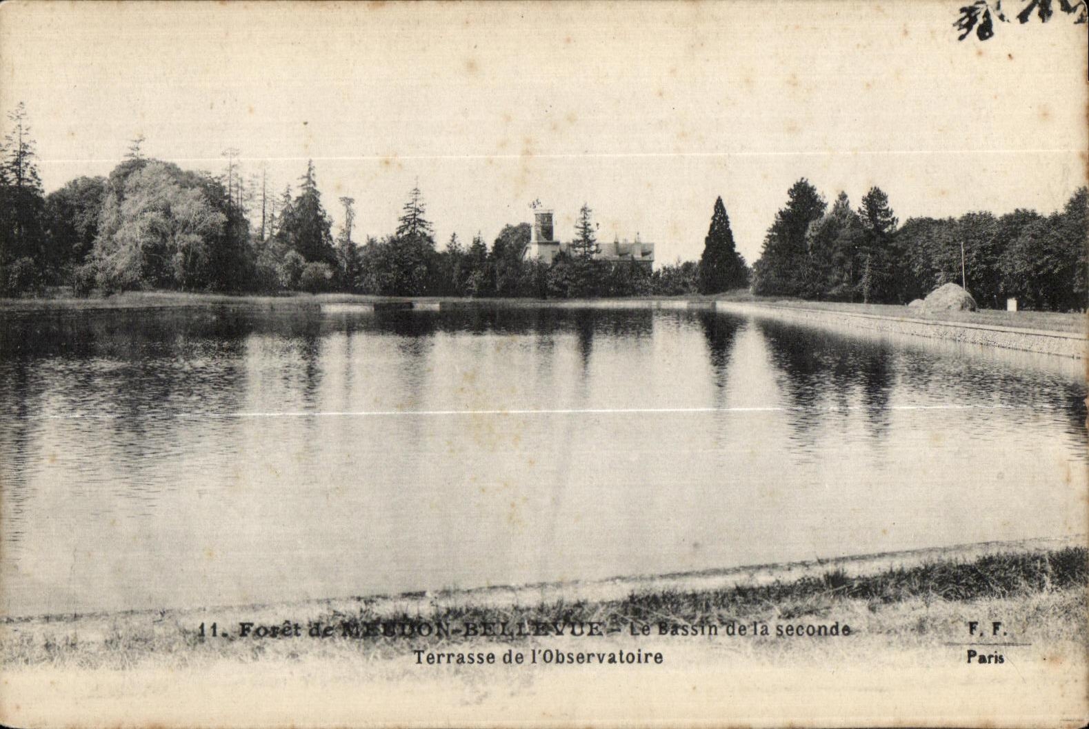 CPA Meudon Foret De Bellevue Le Bassin de la seconde Terrasse de l observatoire