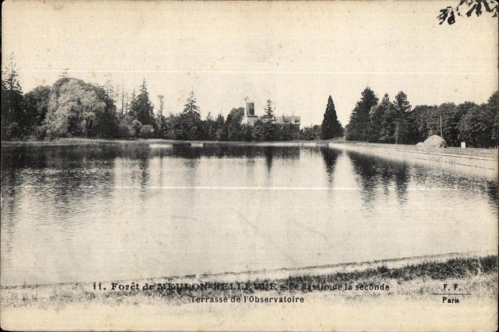 CPA Meudon Foret De Bellevue Le Bassin de la seconde Terrasse de l observatoire
