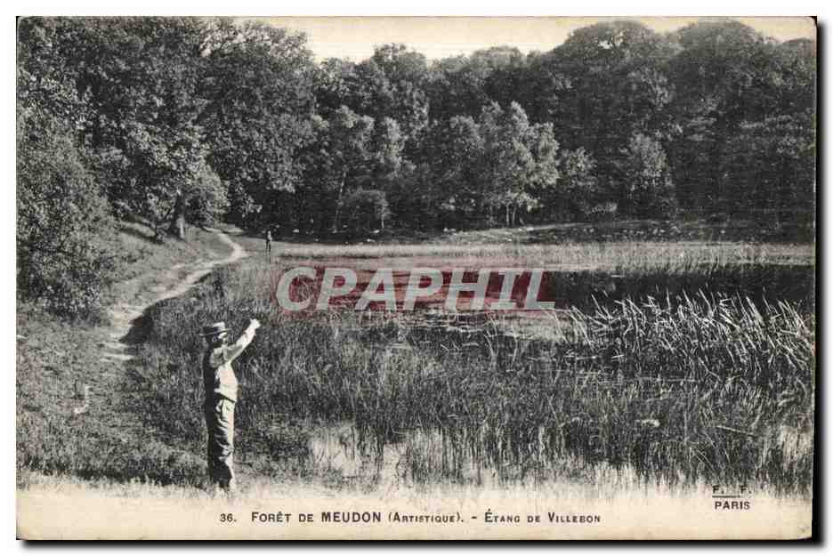 CPA Meudon Foret De Etang De Villebon