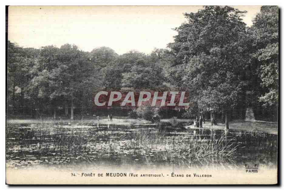 CPA Meudon Foret De Etang De Villebon