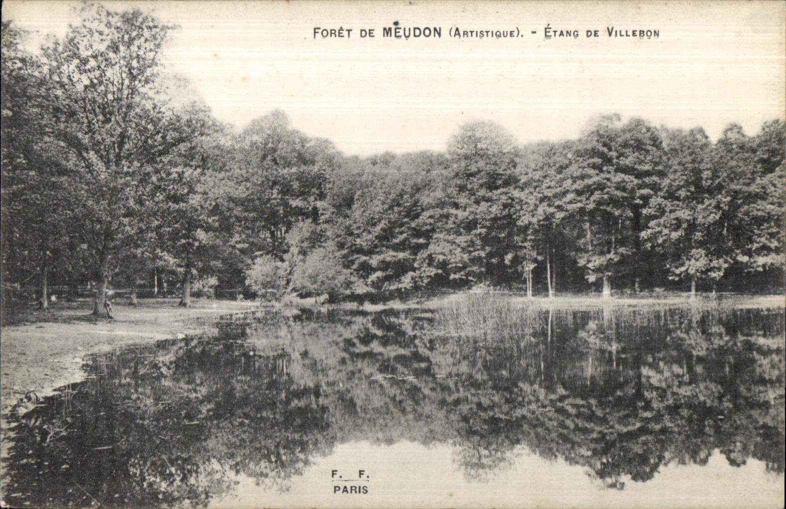 CPA Meudon Foret De Etang De Villebon