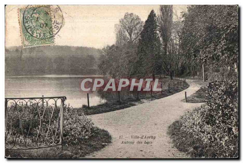 CPA Ville D Avray Autour des Lacs